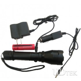 5W J11 Q5 plastic light cup flashlight 18650 rechargeable LED light UD09026 